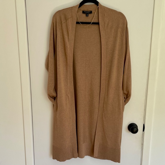 Silk Mix Cardigan by Banana Republic - Picture 2 of 7